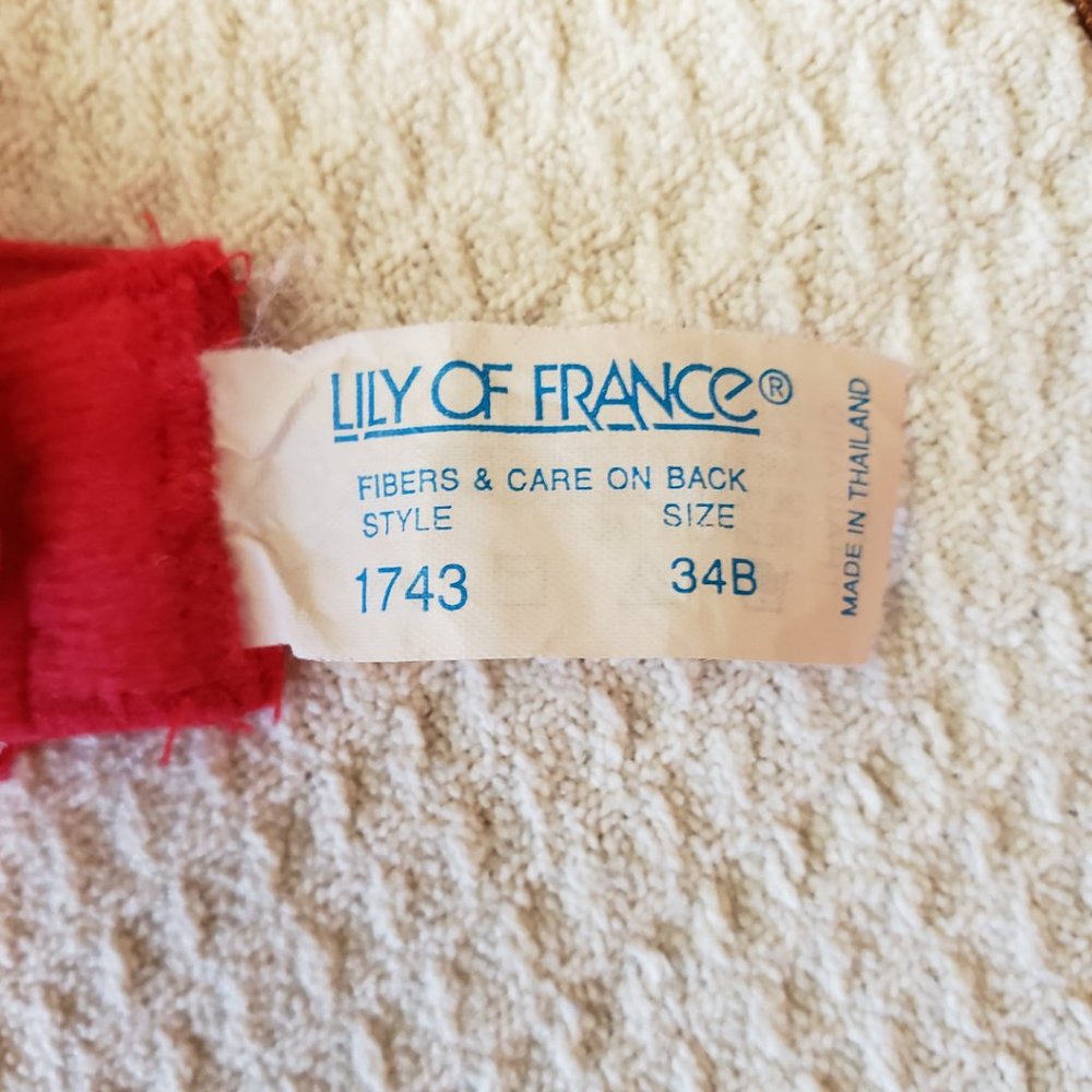 Lily Of France Women's Bra Size 34B - Picture 6 of 8
